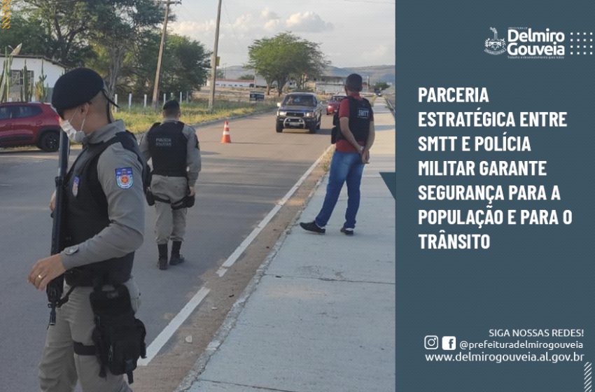 Parceria estratégica entre SMTT e Polícia Militar garante segurança para a população e para o trânsito