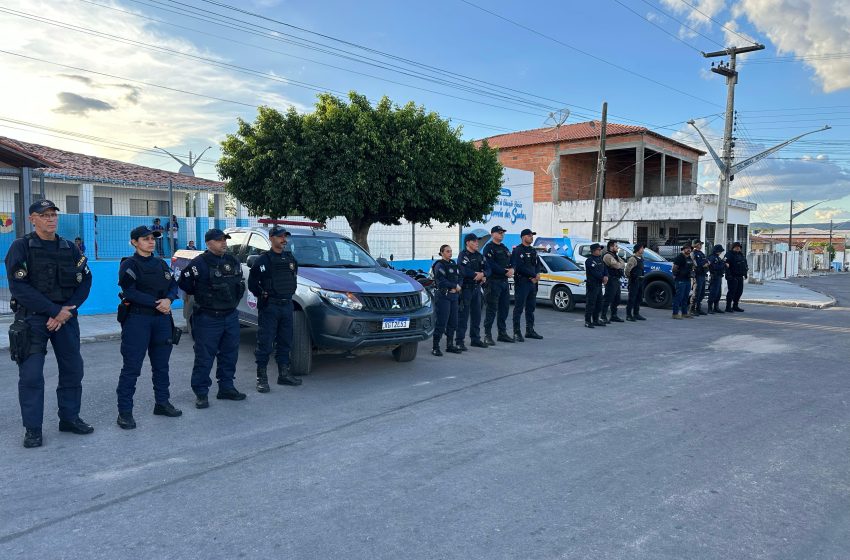 Guarda Municipal e SMTT realizam ronda em comunidades rurais de Delmiro Gouveia e reforçam segurança