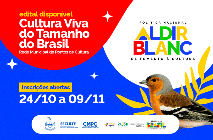 EDITAL DE CHAMAMENTO PÚBLICO Nº02/2025: FOMENTO A PROJETOS CONTINUADOS DE PONTOS DE CULTURA