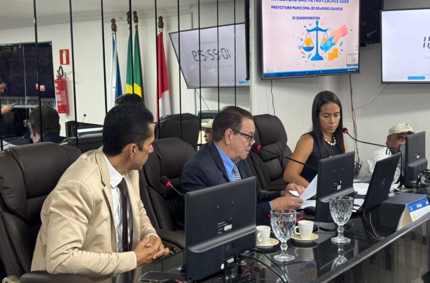  Gestão de Delmiro Gouveia presta contas e demonstra equilíbrio orçamentário em audiência pública